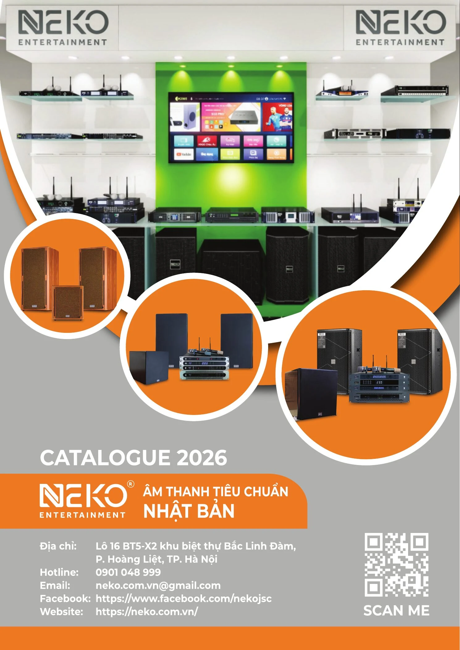 Trang bìa Catalogue NEKO