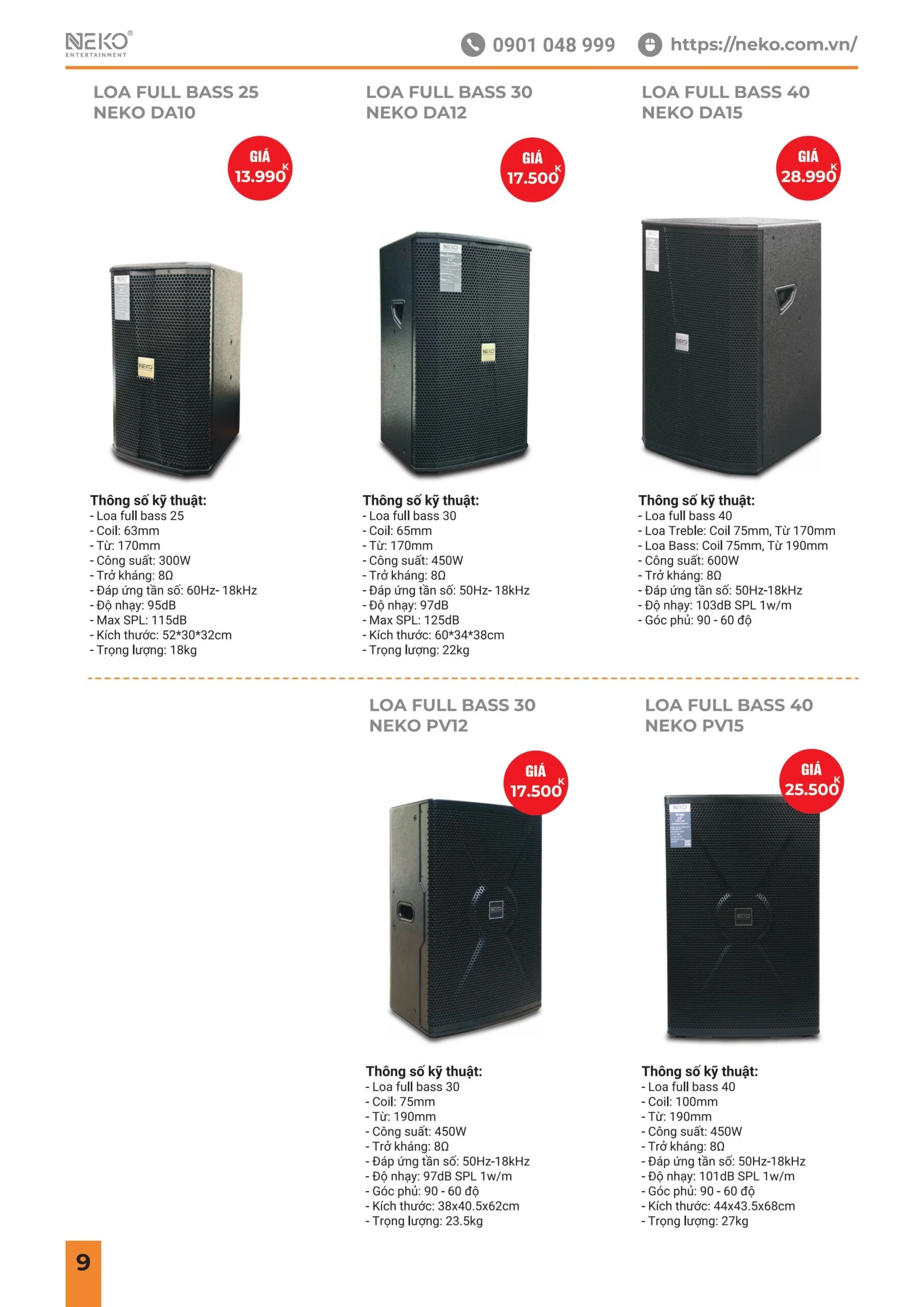 Catalogue NEKO - Trang 9