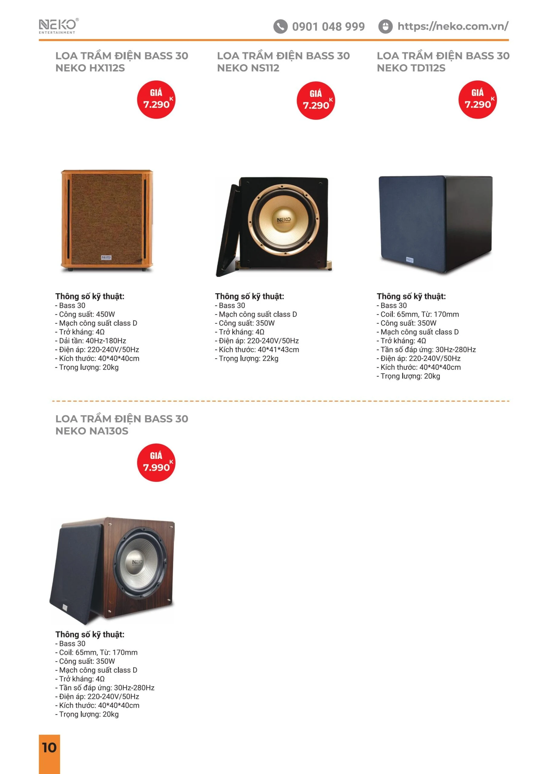 Catalogue NEKO - Trang 10