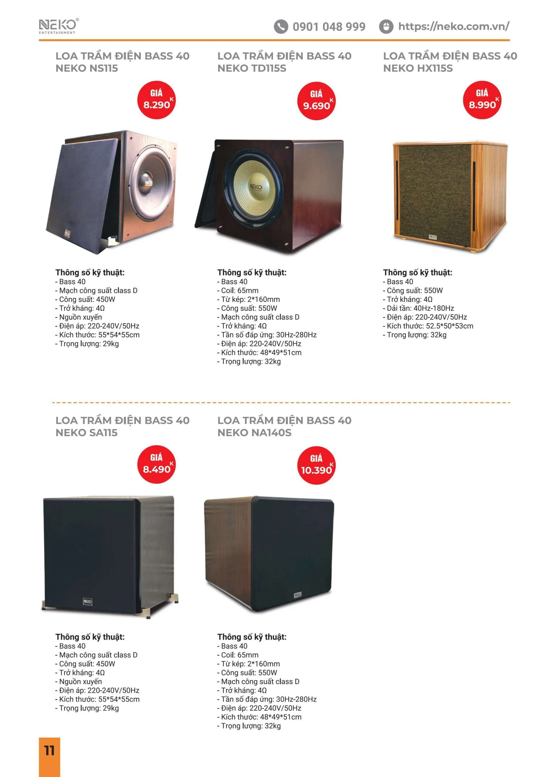 Catalogue NEKO - Trang 11