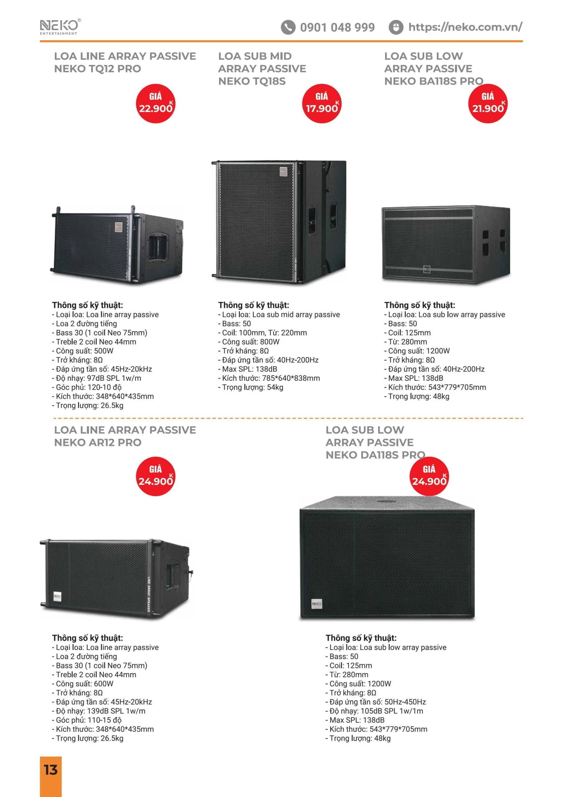 Catalogue NEKO - Trang 13