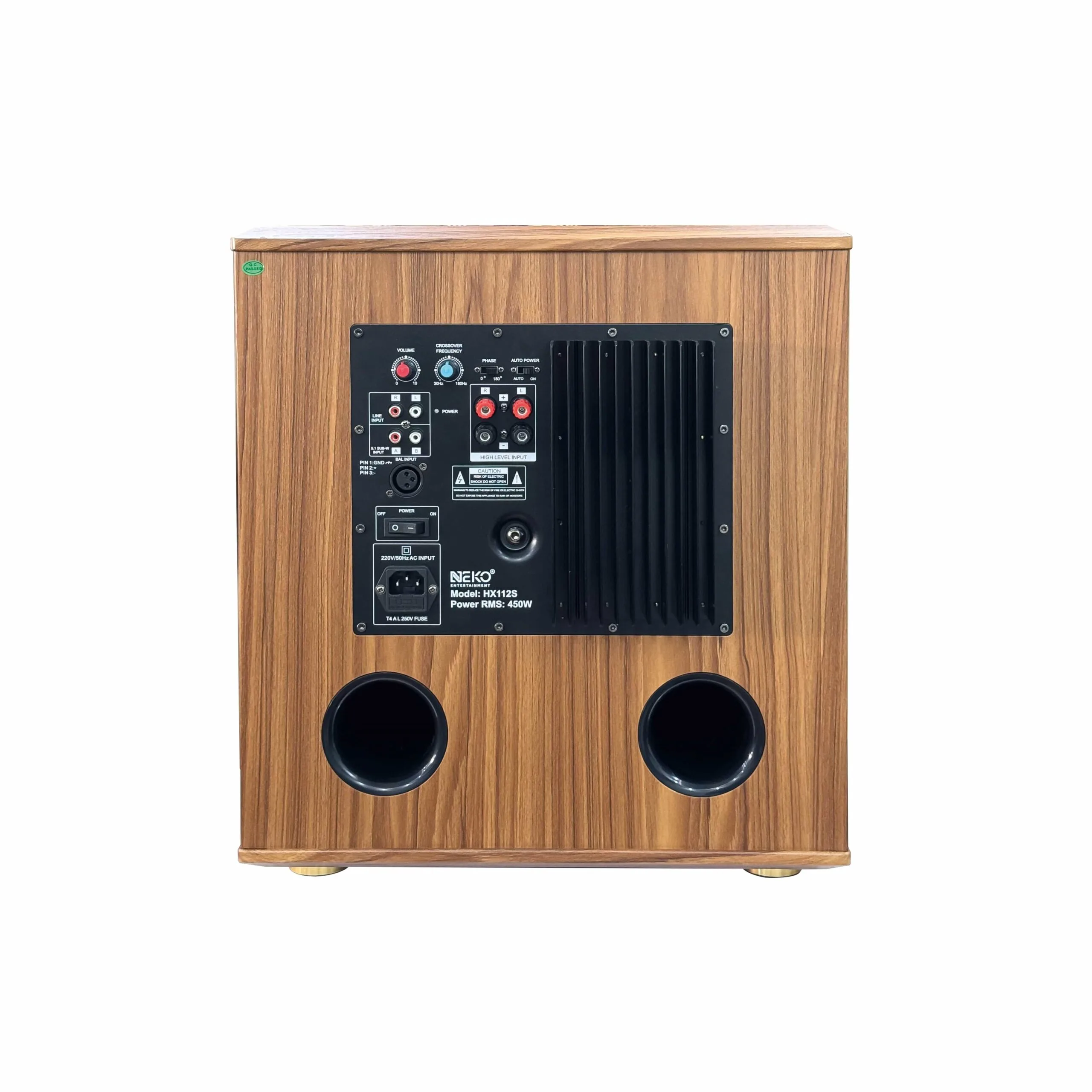 Loa siêu trầm điện NEKO HX112S thumb 7
